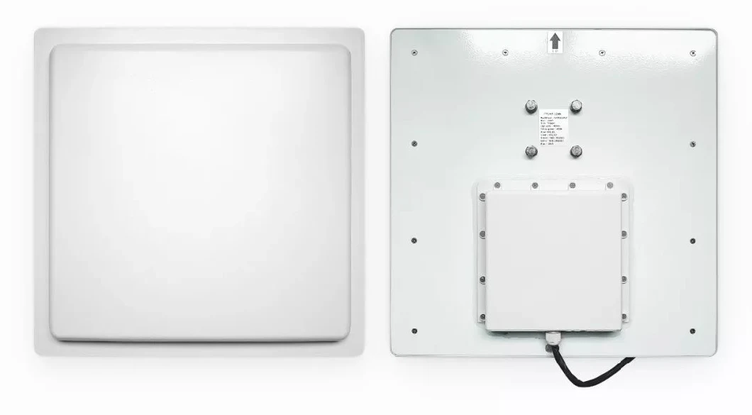 कम विकिरण मूल्य यूएचएफ लंबी दूरी रीडर 15 मीटर डिटेक्शन रेंज पार्किंग प्रबंधन के लिए 0