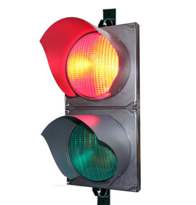 खरीदें JD312HF-C एलईडी 2 प्रकाश यातायात संकेत पैदल यात्री कम बिजली की खपत के लिए ऑनलाइन निर्माण