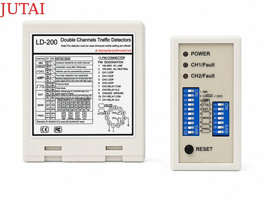 खरीदें Vehicle Loop Detector for Industrial Gate Control with Dual Channel Detection and Relay Output ऑनलाइन निर्माण